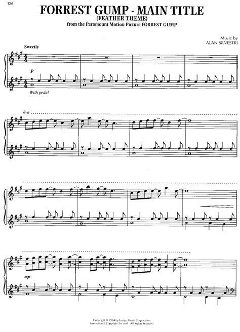 Forrest Gump Theme Piano 2