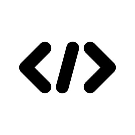 code icon vector symbol design illustration  vector art  vecteezy