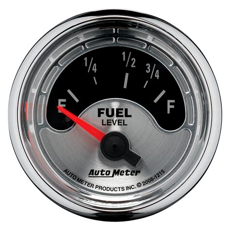 Auto Meter® 1215 - American Muscle Series 2-1/16" Fuel Level Gauge
