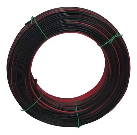 Cable D Plex Polarizado X Rojo Negro Aleaci N X Mts