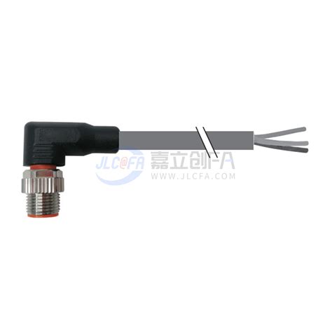M12连接器 圆形连接器 带线 M12 12mr 21012 5m 嘉立创fa商城