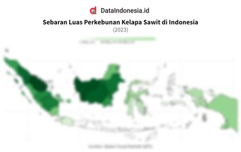 Data Sebaran Luas Perkebunan Kelapa Sawit Di Indonesia Pada