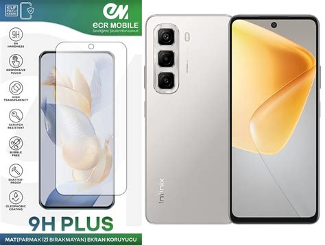 Infinix Hot 50 4G Ekran Koruyucu MAT Parmak İzi Bırakmayan Uyumlu Esnek Nano Kırılmayan ECR Tekno