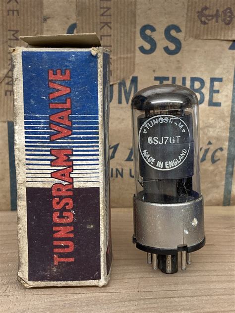 6J7G British Tungsram, NOS/NIB - Tubes, parts & vinyl