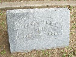 Louise Henrietta Dannheim Neu M Morial Find A Grave