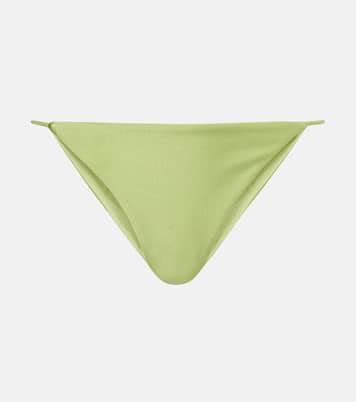 Bare Minimum Bikini Bottoms In Green Jade Swim Mytheresa