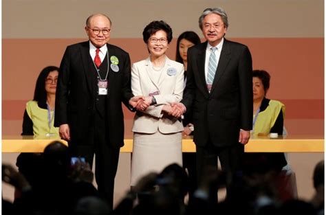 香港特首選舉2017：林鄭月娥當選首位女行政長官 Bbc News 中文