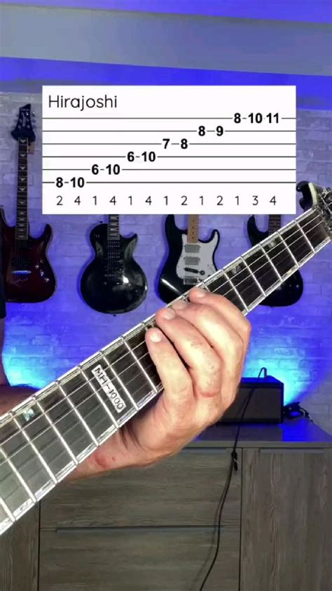 Hirajoshi Japanese Guitar Scale | How To Play Guitar | Guitar lessons, Guitar chords, Guitar songs