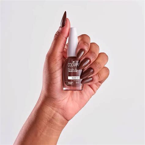 Kit Esmaltes Colorama Coleção Nude da sua cor 8 cores