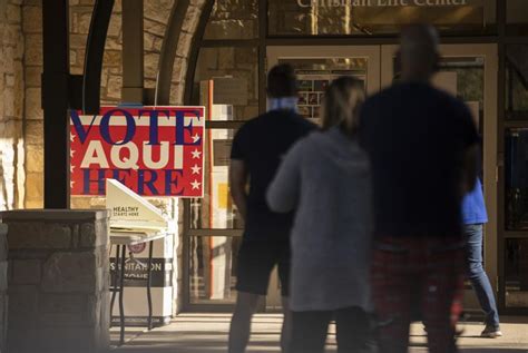 Texas early voting turnout hits record high | The Texas Tribune