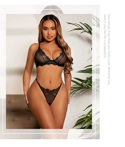 Eyelash Lace Lingerie Women Luxury Lace Trim For Lingerie Wholesale Custom You Design Lace Two