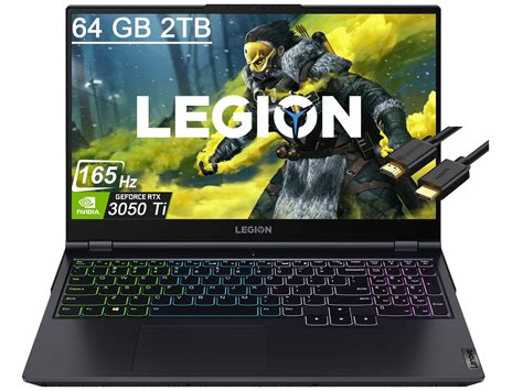 Lenovo Legion Gaming Laptop 165hz Fhd Display Amd Ryzen 5800h Upto