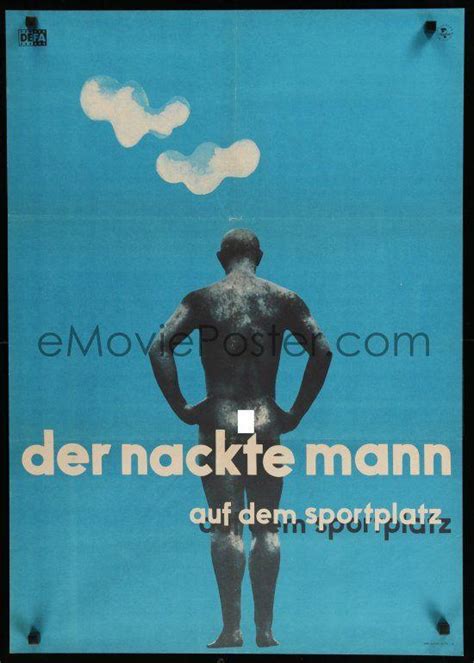 Naked Man In The Stadium East German X Der Nackte Mann Auf Dem