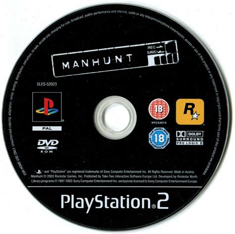 Manhunt (2003) box cover art - MobyGames