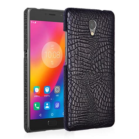 Lenovo Vibe P P A P A Case Crocodile Grain Hard Pc With Pu