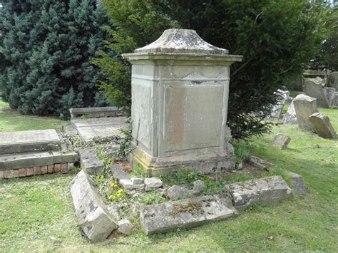 Group Of 10 Monuments In The Churchyard Of The Church Of St Mary