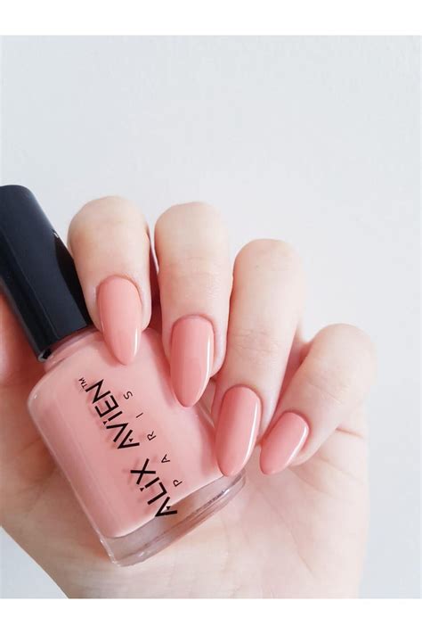Alix Avien Nude Oje Yüksek Pigmenttli Uzun Süreli Kalıcılık Hızlı Kuruma Nail Lacquer