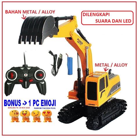 Jual Mainan Anak Channel Rc Mobil Truck Excavator Belco Beko Alat