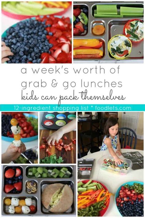 Week 3: 5 Healthy Lunches Kids Can Pack Themselves with Eggs & Mini