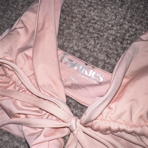 Frankies Bikini Set W Cute Ruffles On Sides Of Depop
