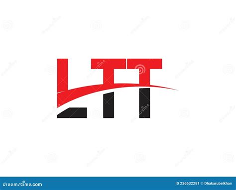 Ltt Letter Initial Logo Design Stock Vector Illustration Of Text
