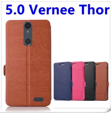 Original Vernee Thor Pu Leather Case Exclusive Cover For Vernee Thor