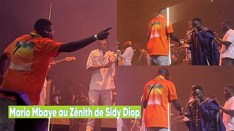 Héhé le khaptalou de Mario Mbaye sur scène au zénith de Sidy Diop et l