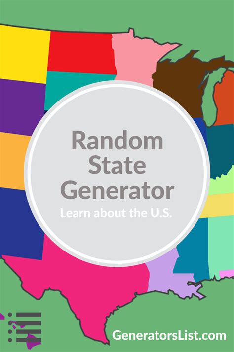 Random State Generator - Generators List