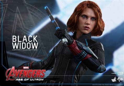 Avengers LÈre dUltron Hot Toys dévoile sa figurine Black Widow Les Toiles Héroïques