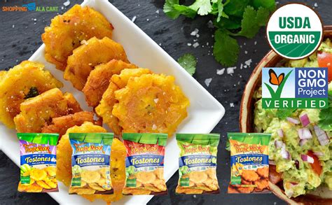 Tropicmax Tostones Plantain Chips With Lemon Flavor