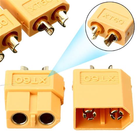 Buy Pairs Xt Gold Male Female Bullet Connector Plugs For Rc Lipo