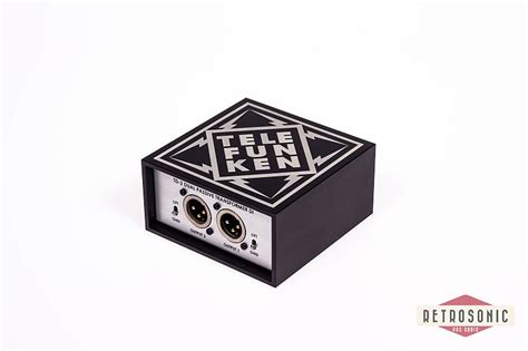 Telefunken TDP 2 Passive Stereo DI Reverb UK Reverb UK