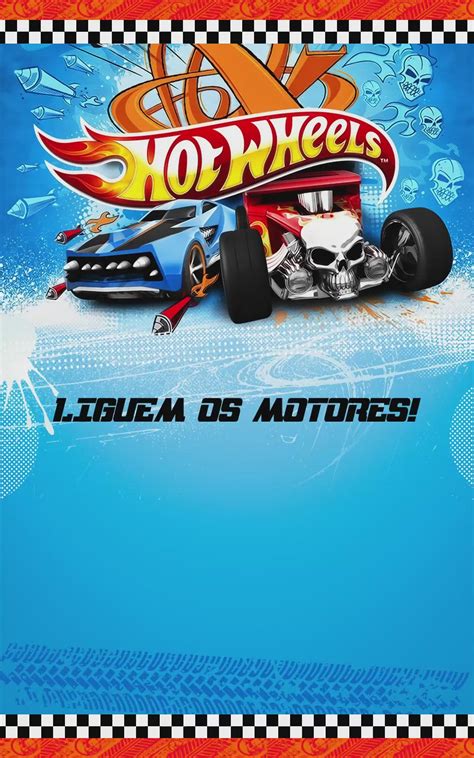 Hot Wheels Invitaci N Animada De Cumplea Os Video Hot Wheels Fiesta De Hot Wheels Video De