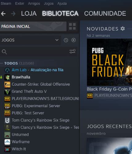 Conta Steam 5 Jogos Pagos Steam GGMAX