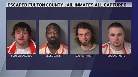 Fourth And Final Fulton County Jail Escapee Captured Youtube