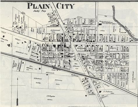 Plain City Ohio County Map at Howard Anson blog