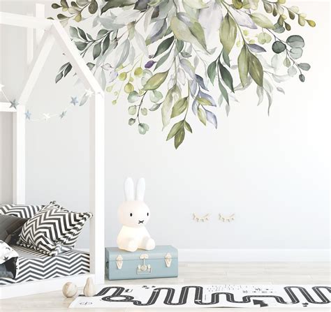 Ginger Monkey Native Garden Wall Decal Bedroom Decor Babyroad