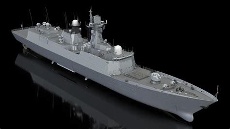 Frigate 3D Model $249 - .3ds .blend .c4d .fbx .max .ma .lxo .obj ...