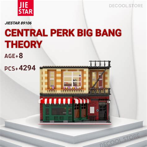 Central Perk Big Bang Theory JIESTAR 89106 Official Store DECOOL