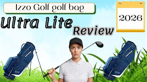 Izzo Golf Ultra Lite Golf Bag Review 2026 Youtube