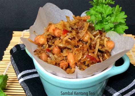 Resep Sambal Kering Kentang Teri Kacang Oleh Trixie Gayatri Cookpad