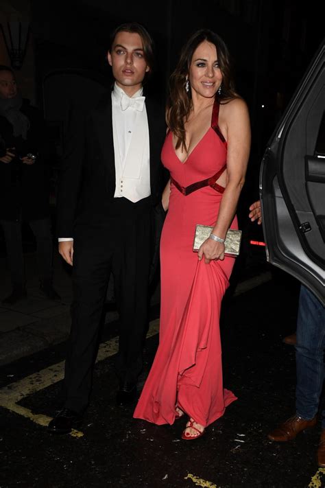 Elizabeth Hurley Flaunts Her Tits In Deep Cleavage Photos The Fappening