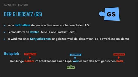 Alles Zum Thema Hauptsatz Und Gliedsatz IPad Teacher