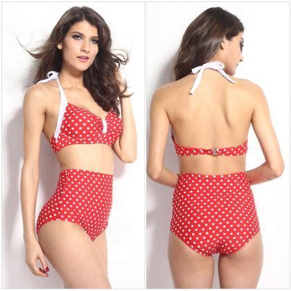 Summer Women Vintage Sexy Push Up Printed Swimsuit Bikini Swimwear Swim Set On Luulla