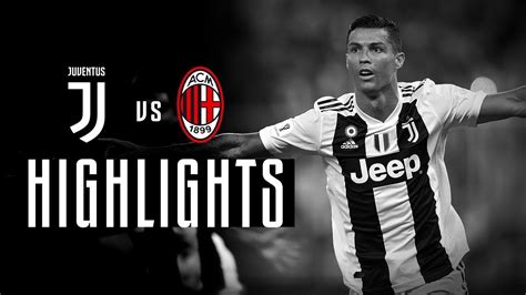 HIGHLIGHTS Juventus Vs AC Milan 1 0 Italian Super Cup CR7 Seals