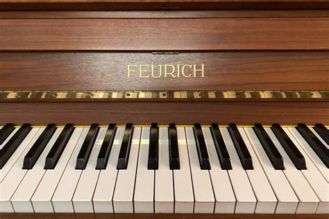 Deutsches Feurich Klavier Modell Pianohaus Stieler