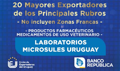 LABORATORIOS MICROSULES PREMIADO POR EL BROU Y LA UNIÓN DE