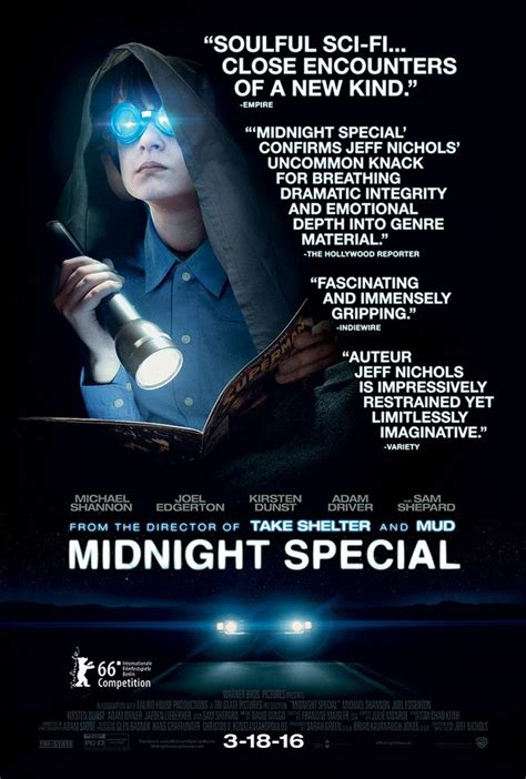 Midnight Special 2016 By Jeff Nichols Science Fiction Movies Best