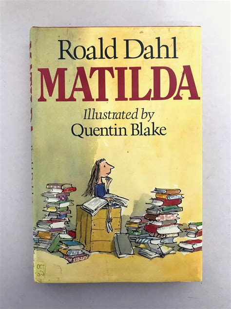 Matilda By Dahl Roald Very Good Hardcover 1988 1st Edition