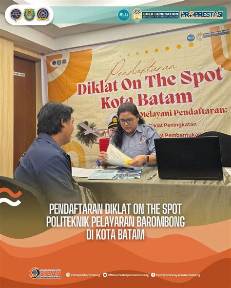 Pendaftaran Diklat On The Spot Di Kota Batam Sisa 1 Hari Lagi Yuk Buat